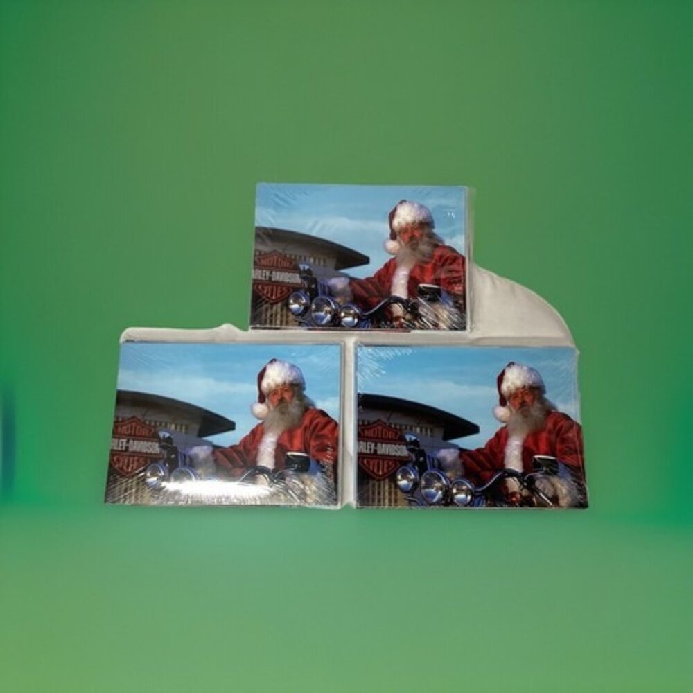 Harley Davidson Christmas Cards Children’s Hospital 3 Packs Of 10 Cards New - Picture 2 of 12